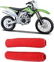 Vista 4 de Cubiertas de bobina, botas de choque, 2 unids/set cubierta de horquilla delantera 14.173 in de longitud de goma para CR80 CR125 CR250 CRF250