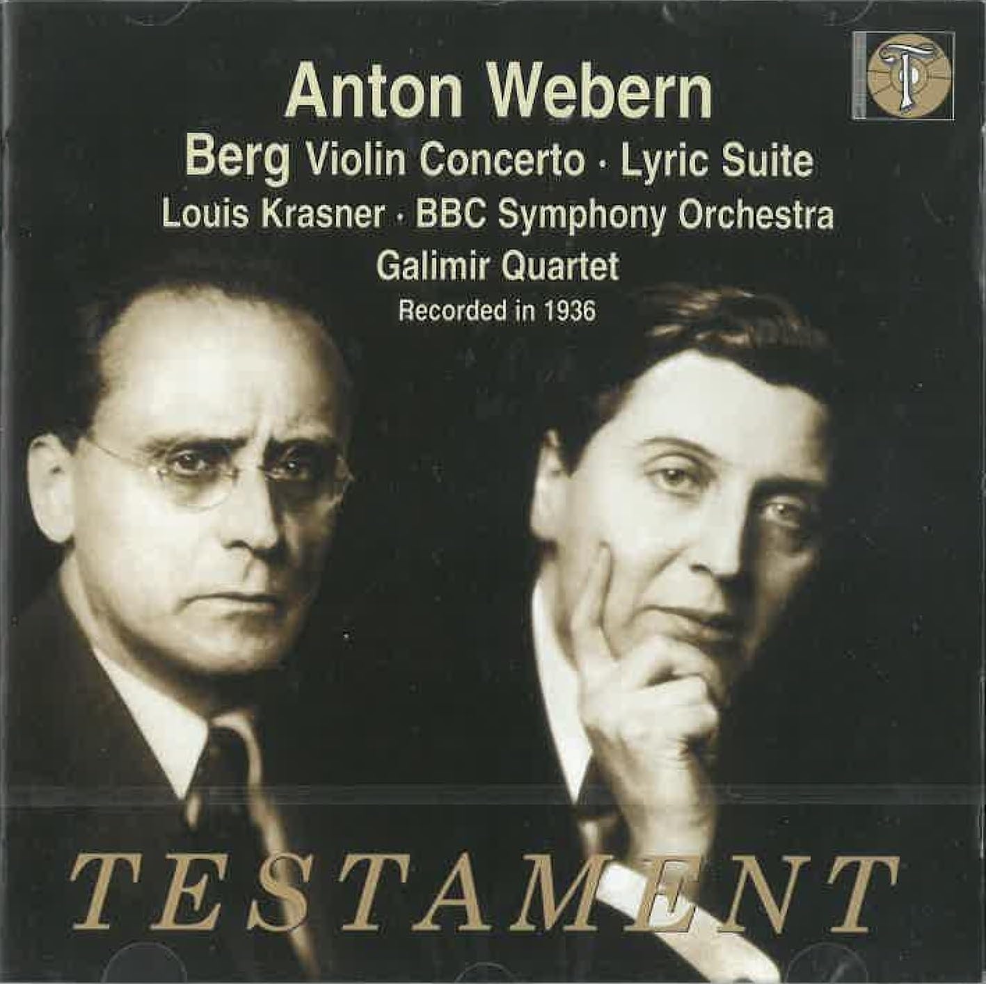 Webern Conducts Berg - Violin Concerto (Krasner)