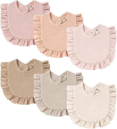 MairMore Ruffle Edge Bibs