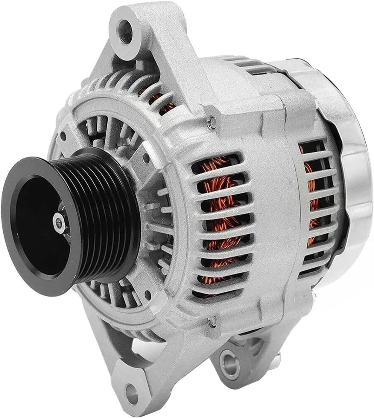 Detroit Axle - Alternator for 2001 2002 Dodge Ram 2500 3500, [136A 12V CW] Alternator with 8 Groove Pulley Replacement