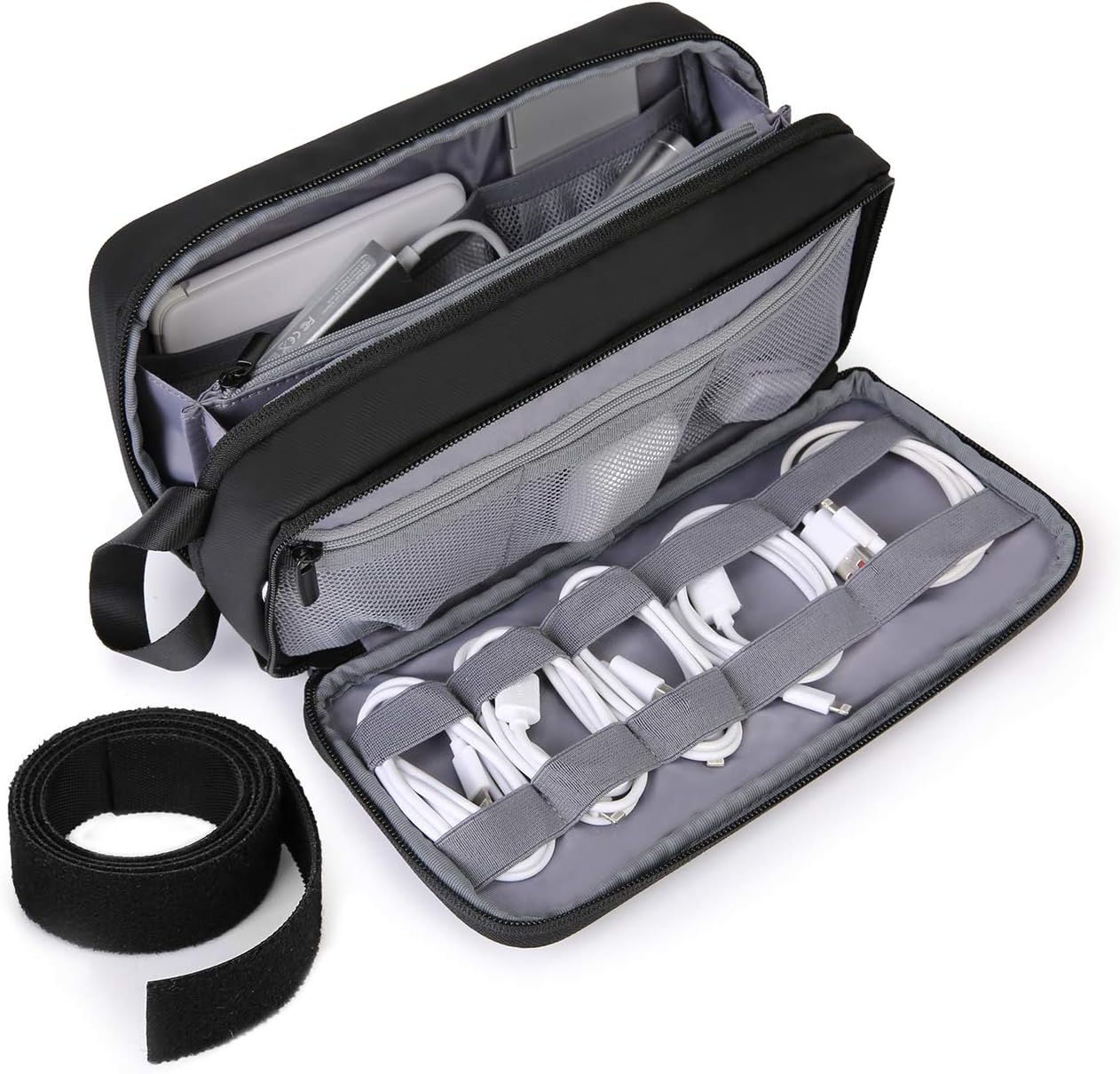 BUBM Cable Organizer Bag 3pcs Electronics Travel Organizer