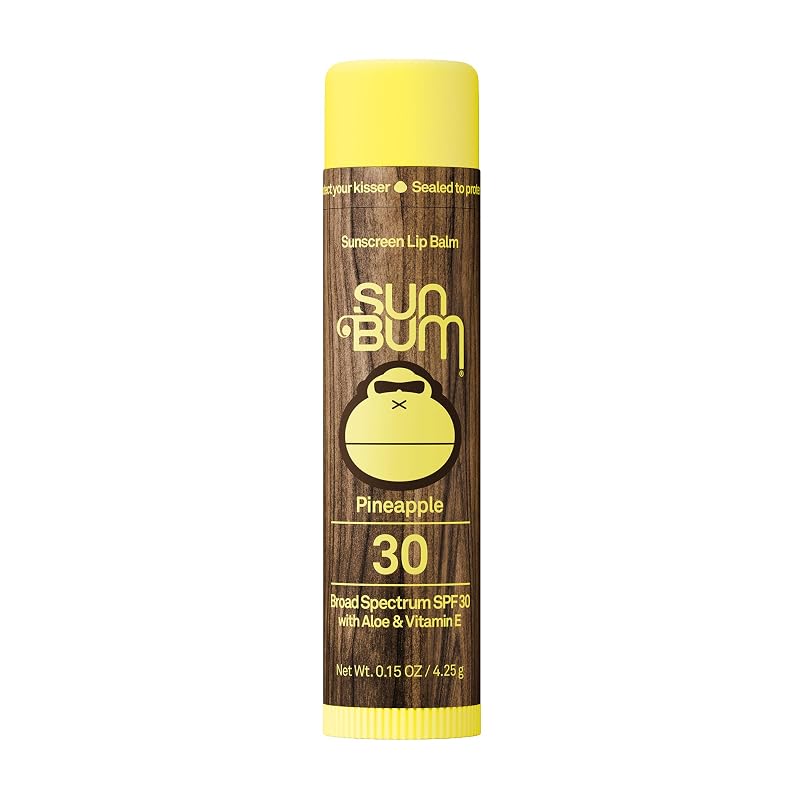 Bálsamo labial Sun Bum com designação técnica SPF 30, fragrância de abacaxi, 4,25 g