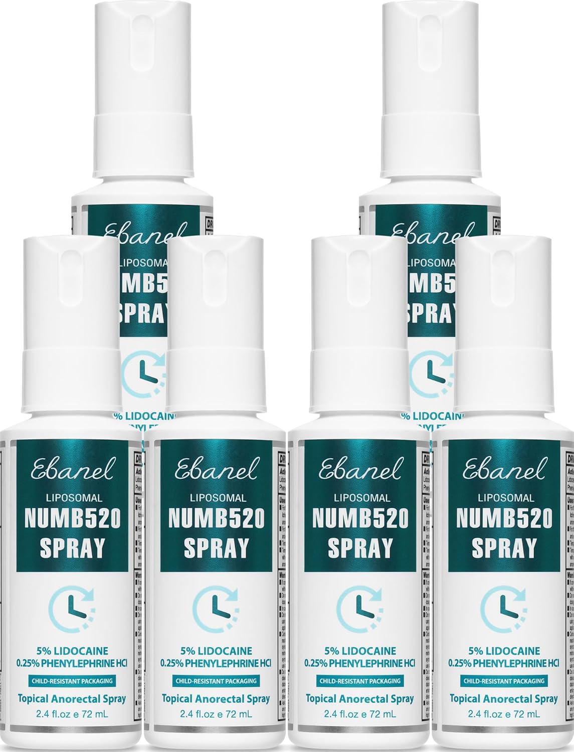 2.4 Fl Oz (Pack of 6)