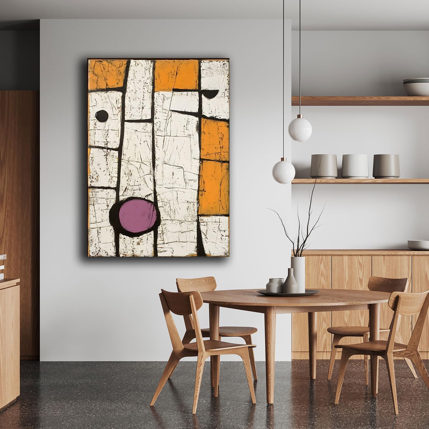 Quadro Moderno Verticale Astratto Soggiorno Industrial Quadri moderni Astratti da Parete grande Stampa su tela Canvas Decorazione muro Arredo Camera da letto Cucina (12, 50x70 cm, Canvas intelaiato)
