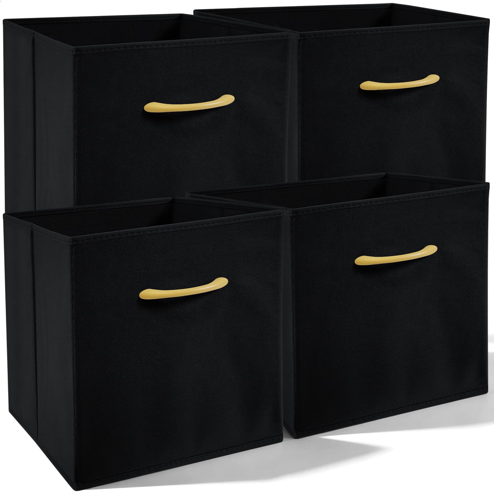 Amazing Tour Cube Storage Boxes, Foldable with Handles, 4 Pack — image 1