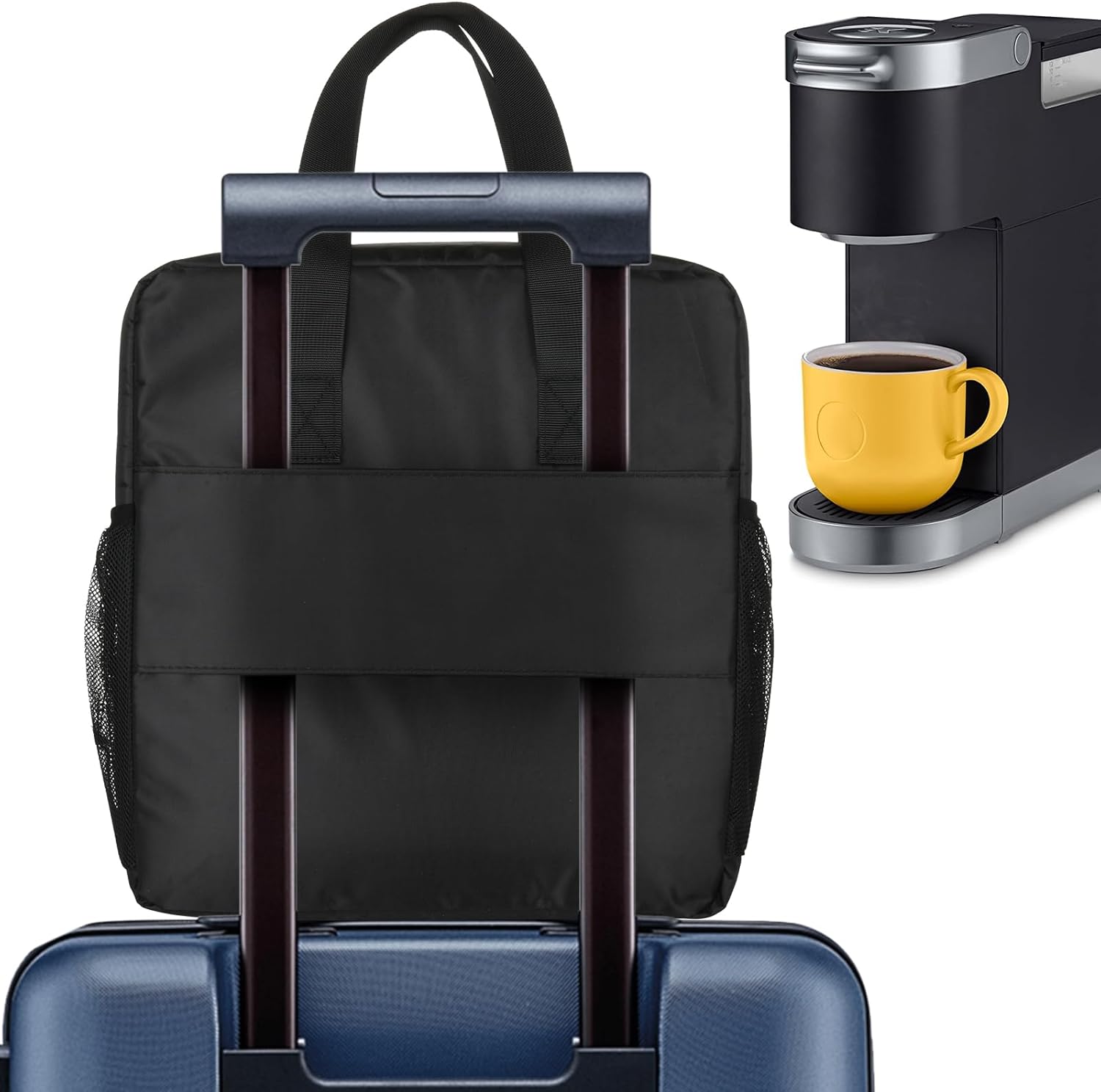 Beautyflier Coffee Maker Travel Storage Bag, Travel Case