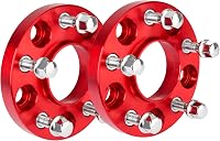 Pindex Keréknyomtáv Szélesítő 5x112 20mm - Audi A4 A5 A6 A7 Kompatibilis, 66.5mm Középfurat, 10db M14x1.5 Kerékcsavarral, Piros 7