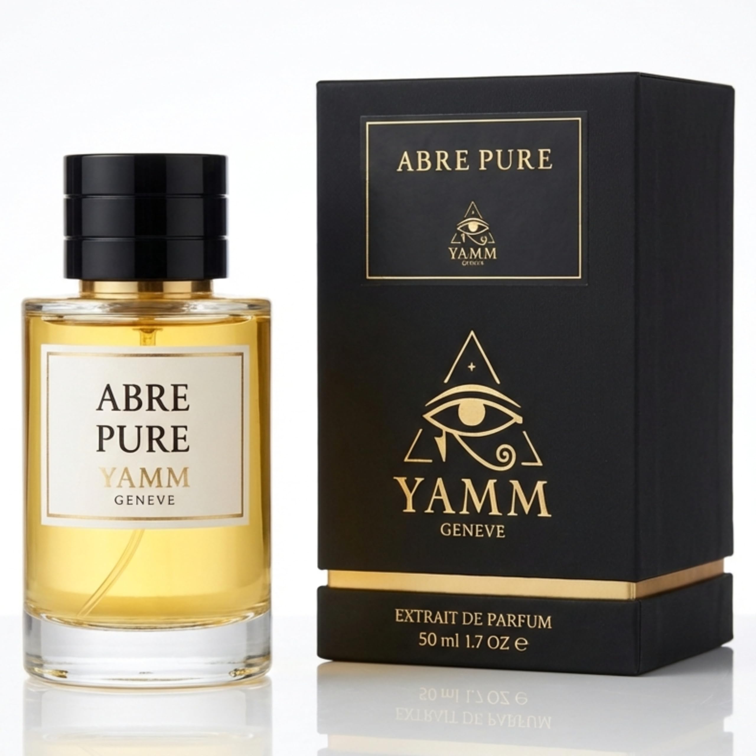 Abre Pure | Estratto di profumo 50 ml | Fragranza mista uomo e donna | Agrumi, frutta e muschio bianco | fresco, dolce e luminoso | lusso e lunga tenuta