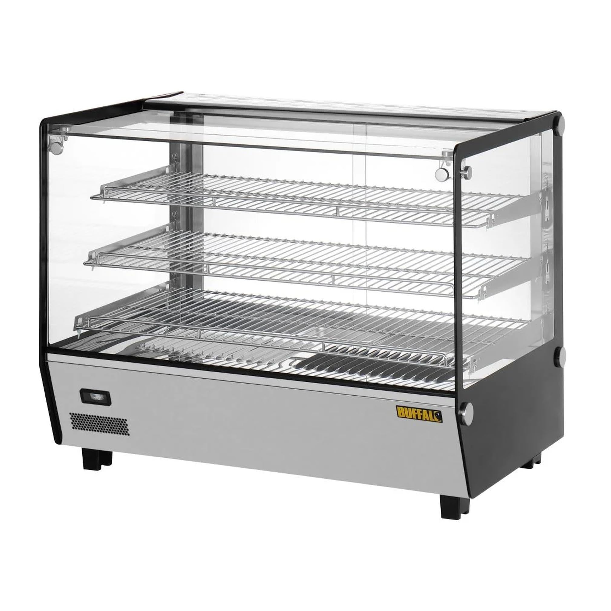 Buffalo Square Countertop Heated Food Display, 160Ltr