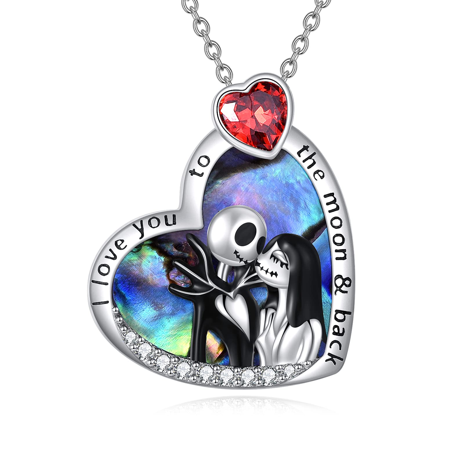 Popkimi Nightmare Before Christmas Necklace Jack Skellington And