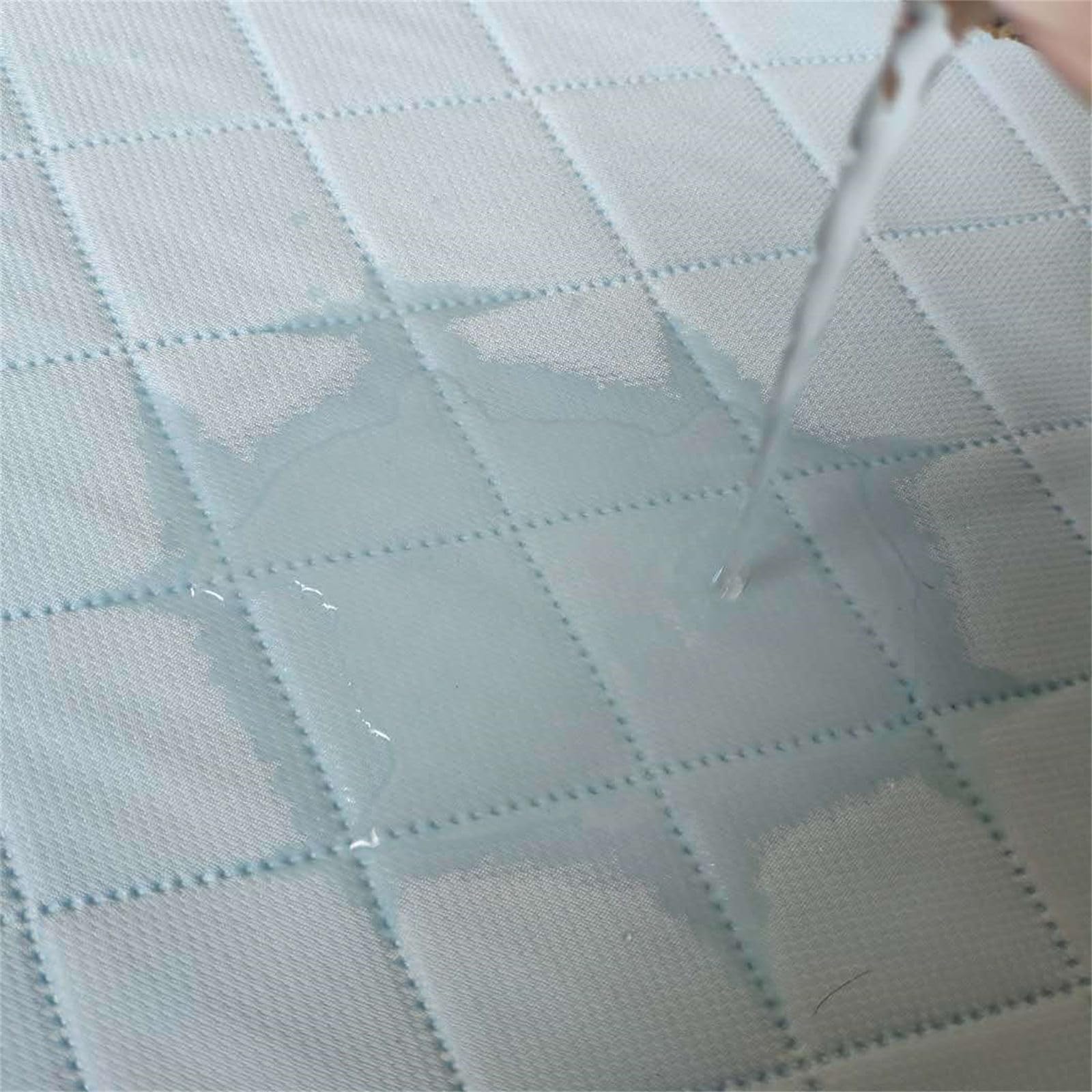 Tappetino Pipì Cane Lavabile, Trapuntato Rombo Tappetini Assorbenti per Cani Riutilizzabili Traversine Addestramento Assorbente Asciugatura Rapida Antiscivolo (Azzurro,120x150cm)