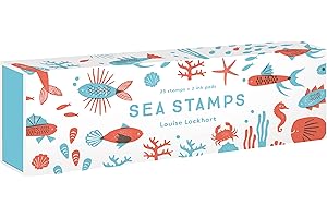 Sea Stamps: Complete 25 Piece Kit for Adults