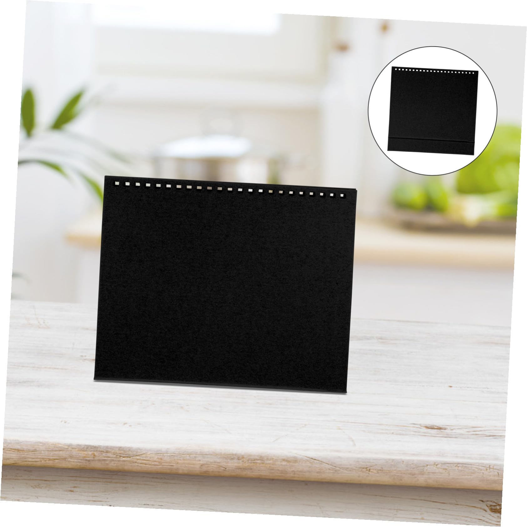 12 Szt. Sztuk DIY Biurkowy Kalendarz Podstawka z Otworami Podstawka Do Samodzielnego Wykonania Kalendarza Biurowego z Iryzującym Papierem Trwała i Elegancka Baza Do Kalendarza