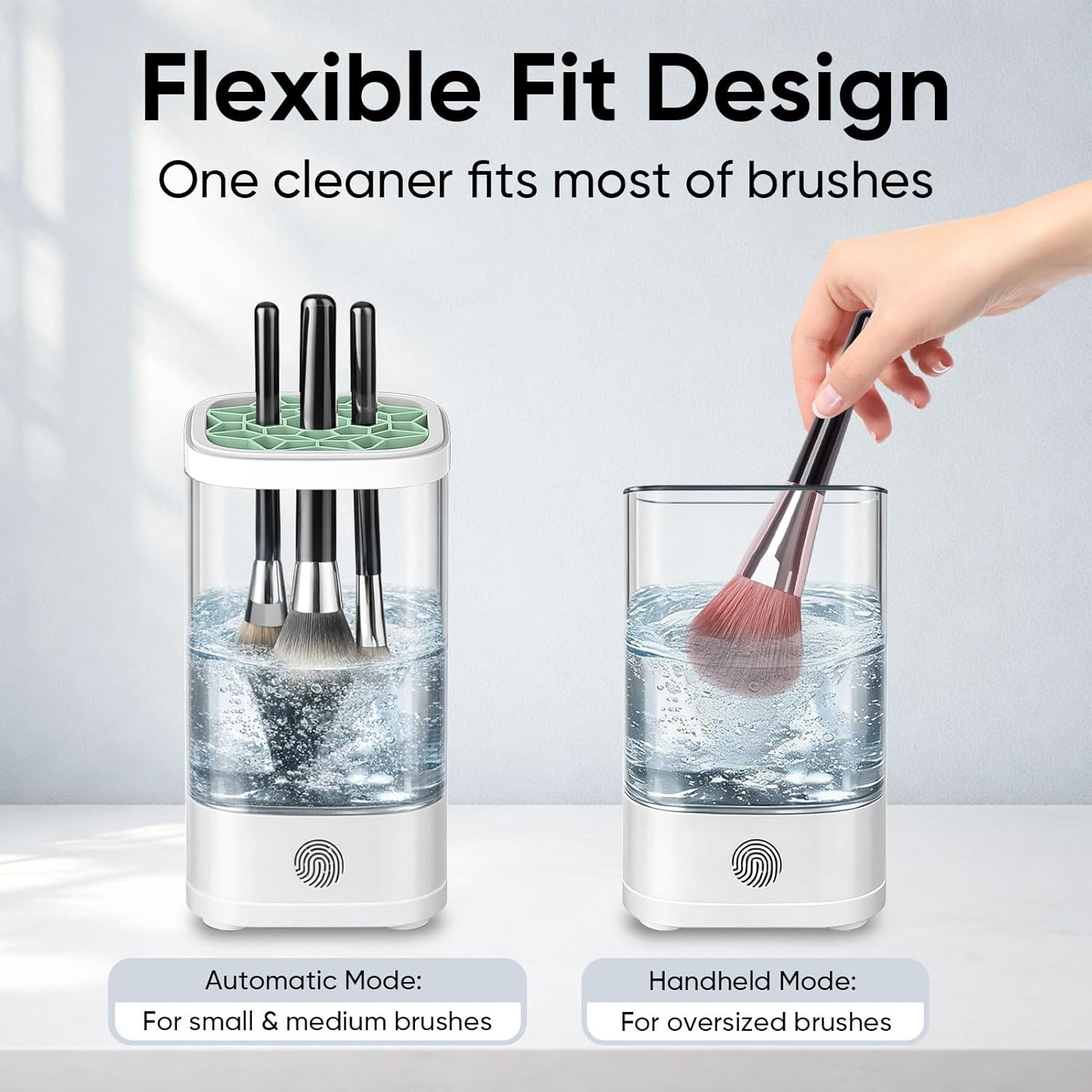 Electric Makeup Brush Cleaner Machine – 7000 RPM Deep Clean for All Make up Brush Types, Automatic Beauty Tool for Home & Travel, Ideal Gift for Women Wife Girlfriends