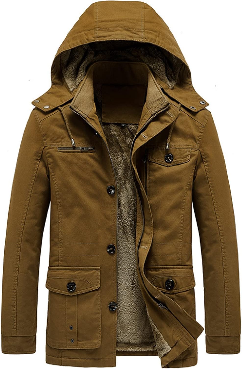 ヘルノ/HERNO/ダッフルコート/中綿/フード/ミックスツィード/46サイズ