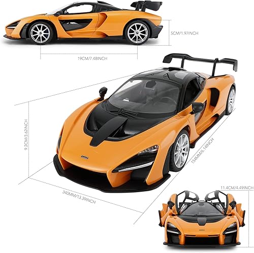 Miniatura 4 de RASTAR Coche de control remoto McLaren Senna 1/14