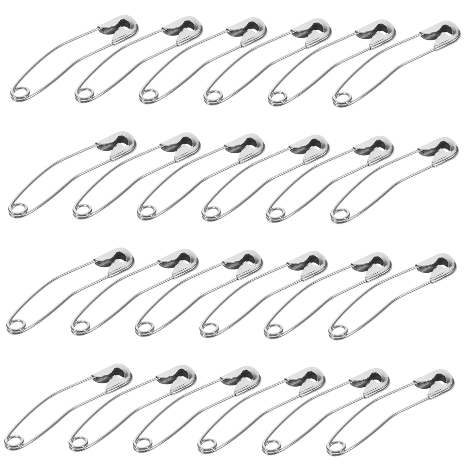 SEWACC 600piezas Alfileres Curvados Inoxidable Para Manualidades y Costura Pasadores Decorativos Para Ropa y Acolchado Surtido De Accesorios De Seguridad Para