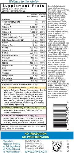 Miniatura 2 de Eniva Vibe Fruit & Veggie Full Spectrum Daily Liquid Multi Vitamina Minerales y Omega 3s Combo Pack