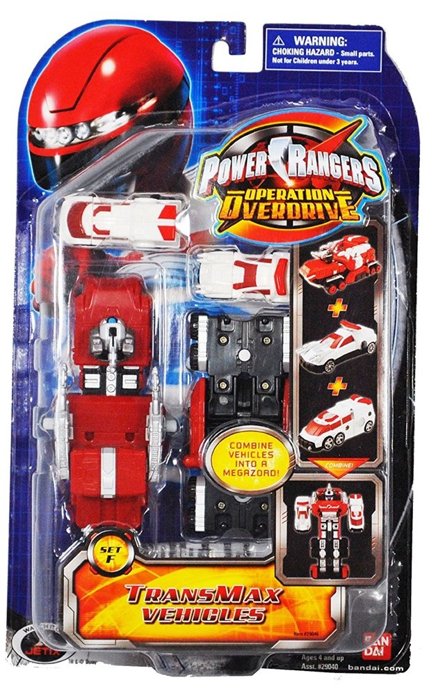 Buy Power Rangers Operation Overdrive Mega Power Ranger Vehicle