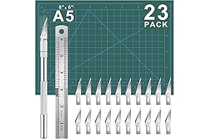 23 Pack Craft Knife Precision Hobby Knife Kit