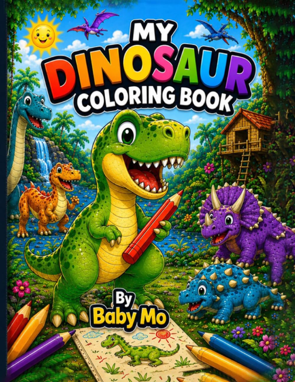 My Dinosaur Coloring Book