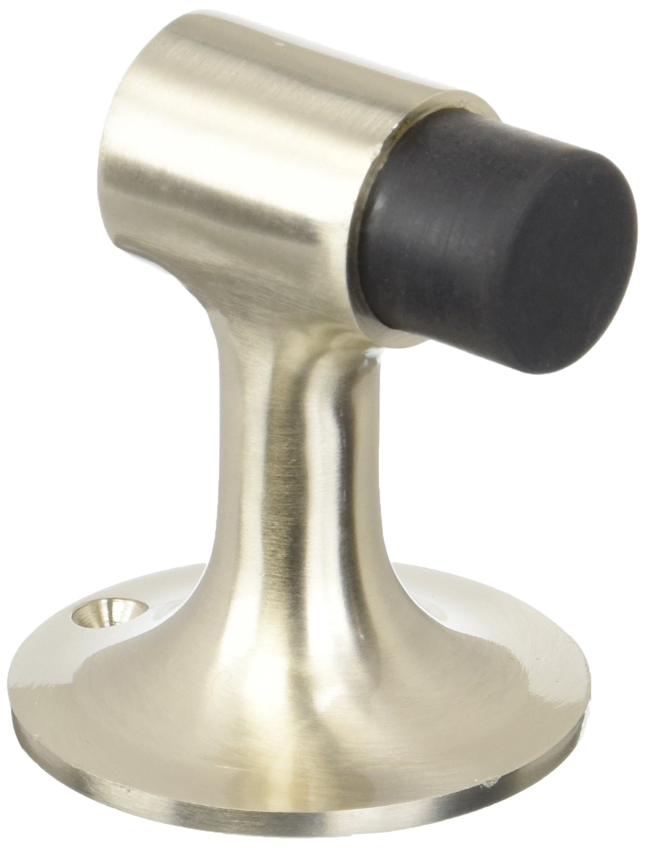 Ives FS444 3" Height Cast Brass Floor Door Stop, Satin Nickel