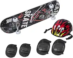 Skate Infantil Radical Iniciante - Grafite - BH Store