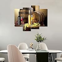 Vista 6 de Cuadros de vinos y uvas para la pared, de First Wall Art, decoración moderna para el hogar