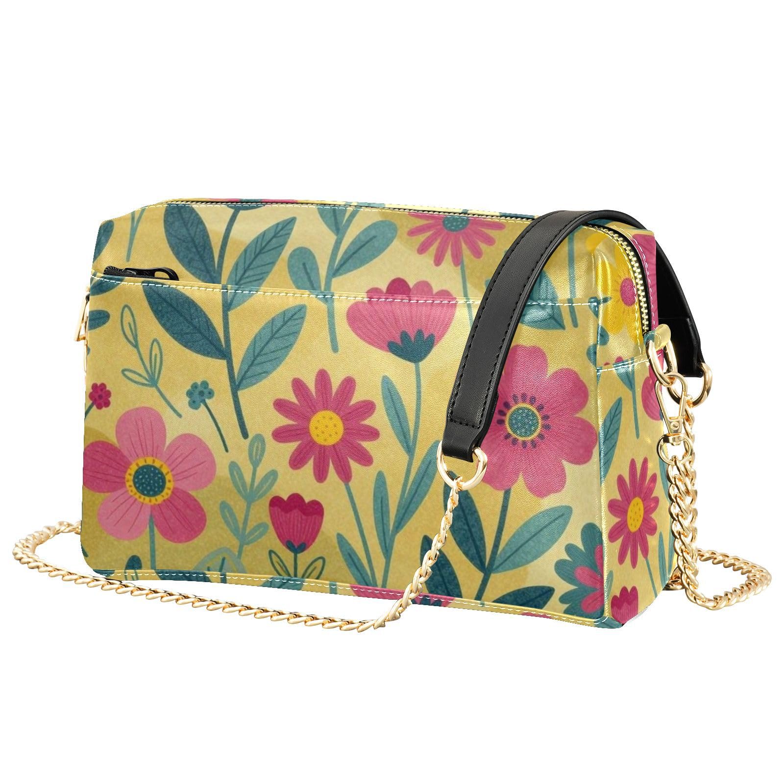 Bolso bandolera ligero con correa de cadena con capacidad de 2,5 L para
