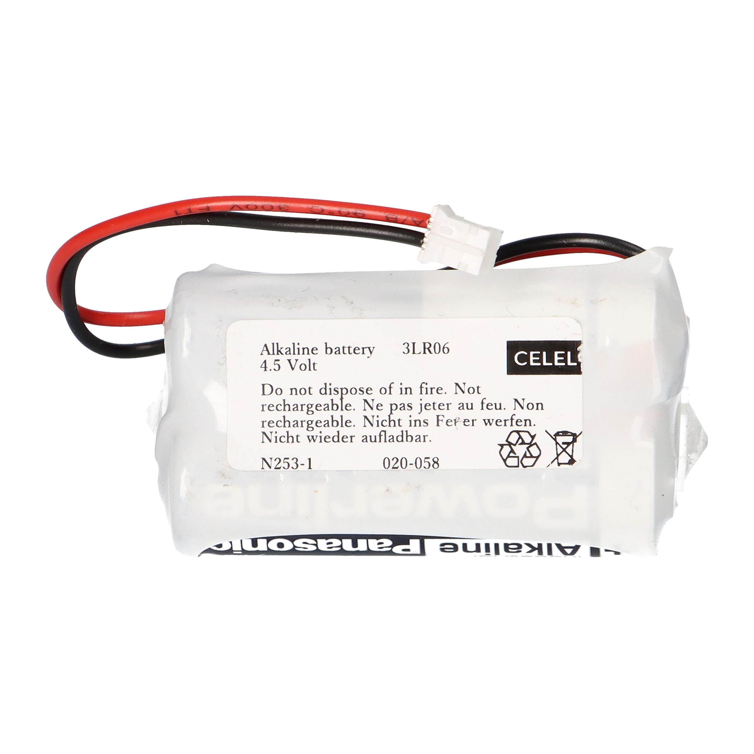 4.5 V Battery Pack F2+1 Compatible with SAG 38450901 with 