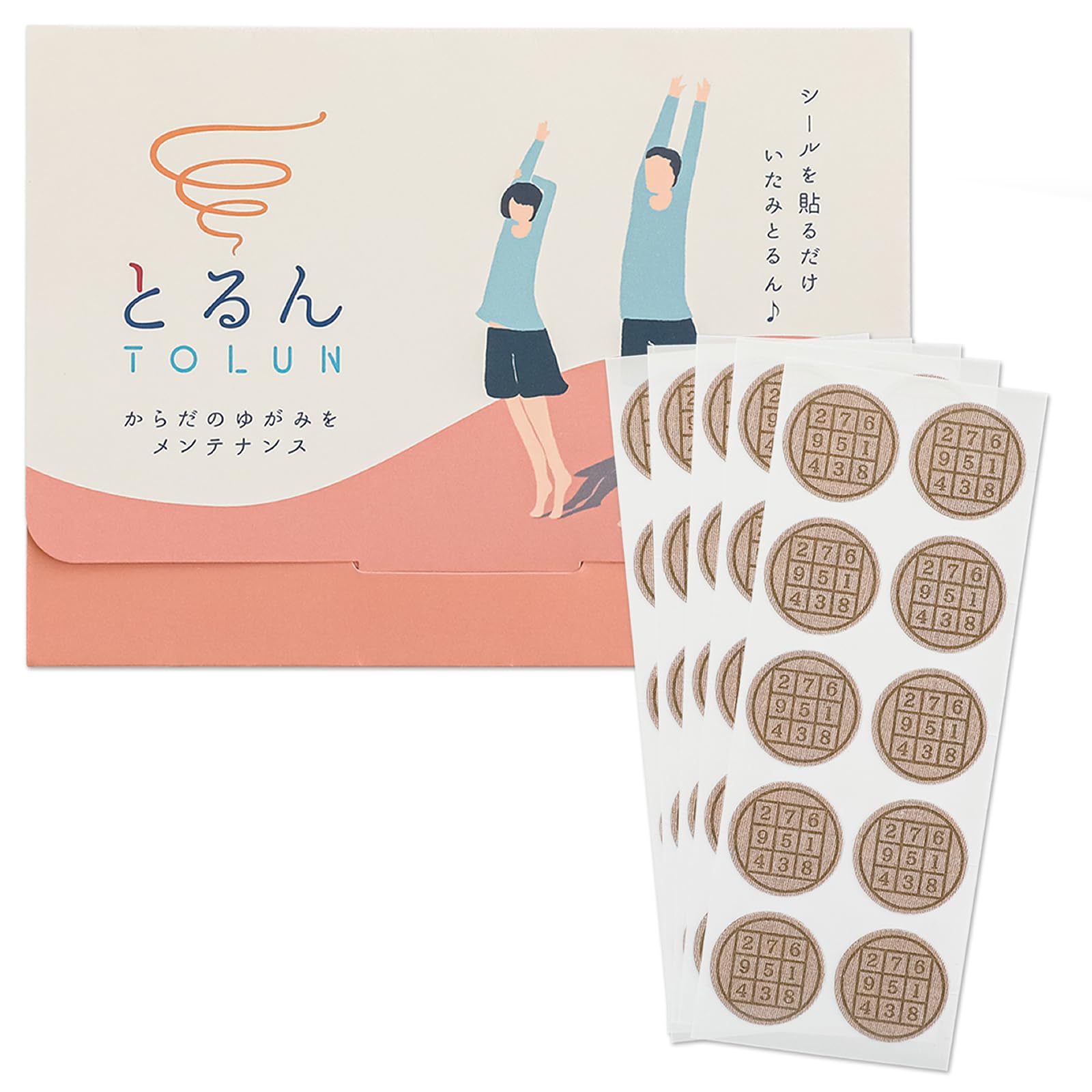 Amazon | 【ボディケアシール】 とるん TOLUN 痛みコリを和らげる 波動