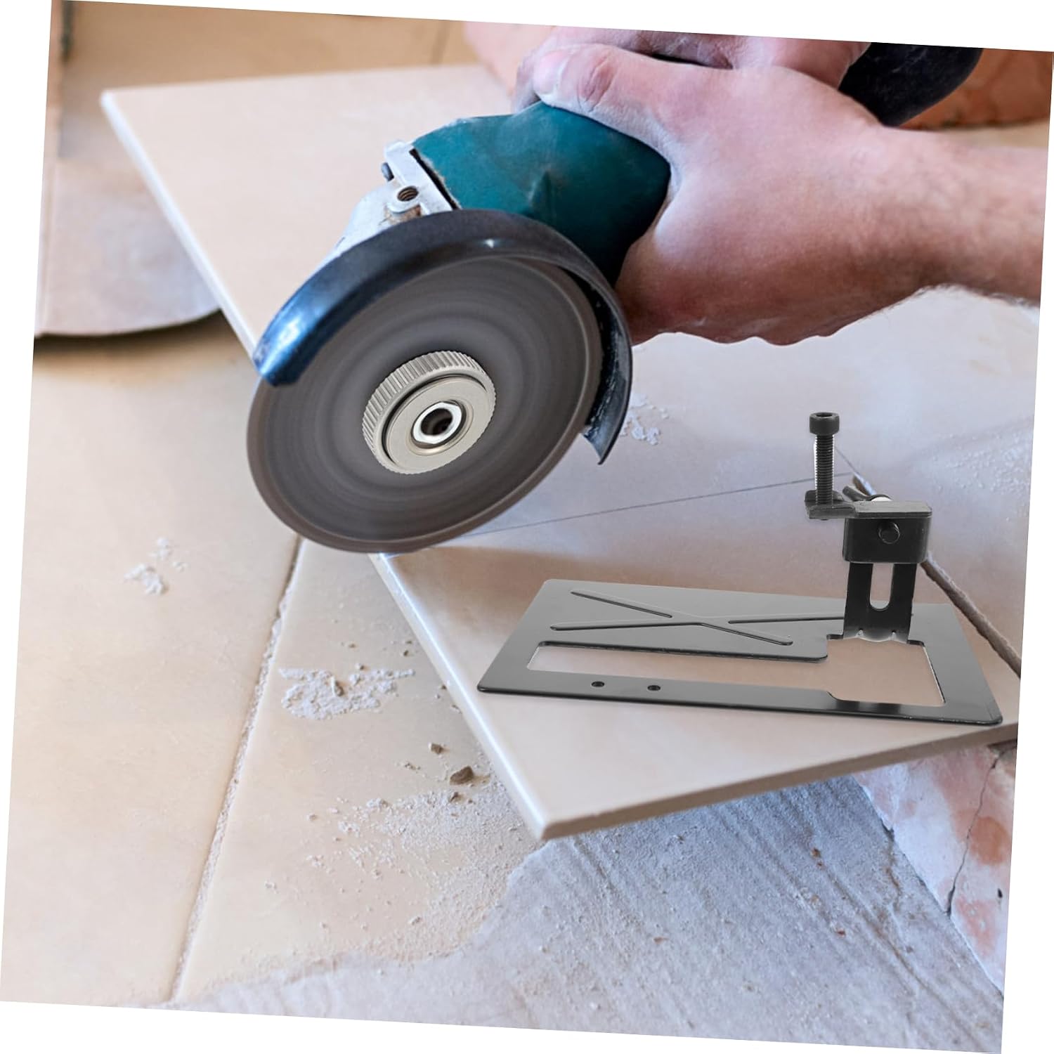 TEHAUX 2pcs Angle Stand Holder Base for Cutting Machines Easy to Install Random Color Suitable for Diy Projects and Woodworking