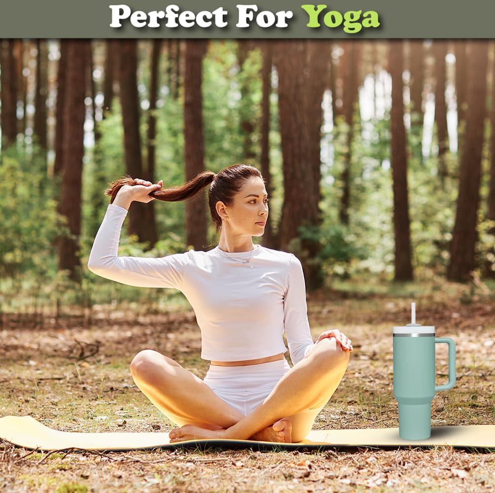 H&F Clicks Insulated Tumbler, Stainless Steel Tumbler with Leakproof Lid for Water, Coffee or Iced Tea. Cup Holder Compatible for Travel, BPA-Free Water Bottle, Vacuum Insulated Tumbler. - Image 6