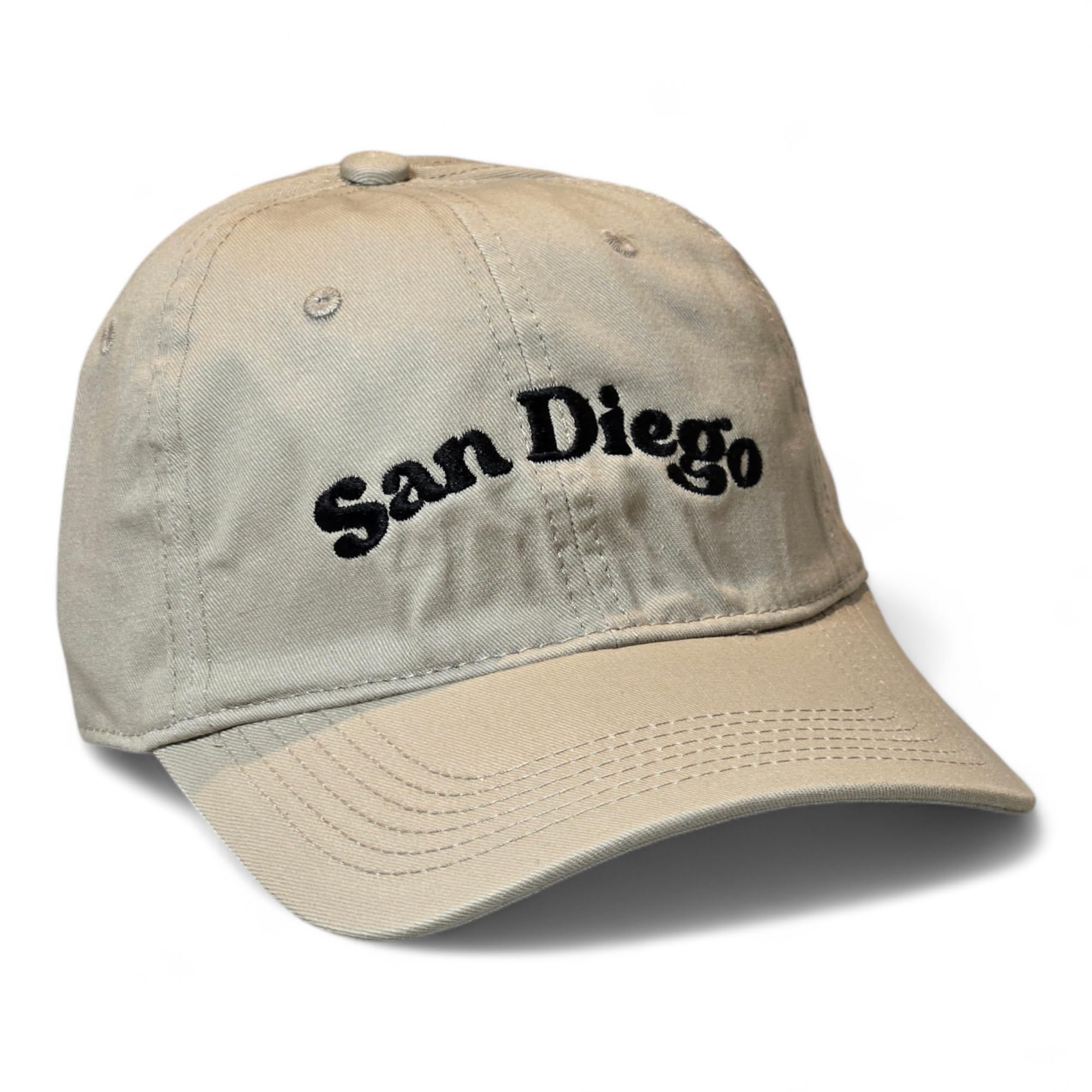The Celly PlugSan Diego - Classic Fit Dad Hat, Curved Brim Adjustable Cotton Baseball Cap, Men, Women Golf, Hike, Surf