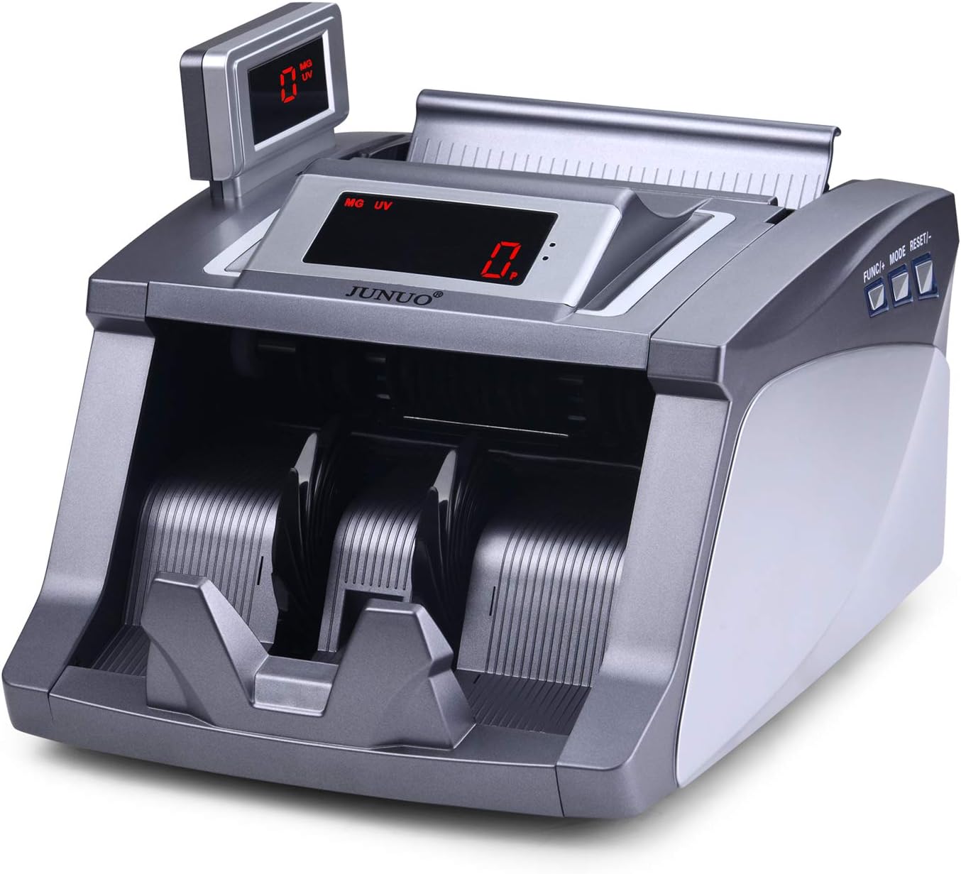 Money Counter with UV, Magnetic and Infrared Counterfeit Detection, Bill Counting Machine with Higher speeds, 1000 Bills Per Minute, Professional Cash Counting Machine and 1 Year Warranty