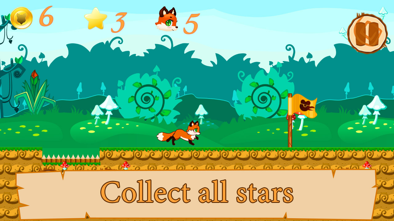 Fastfox Game Fast Fox - Mario Inspired Game-Amazonアプリストアのアプリ