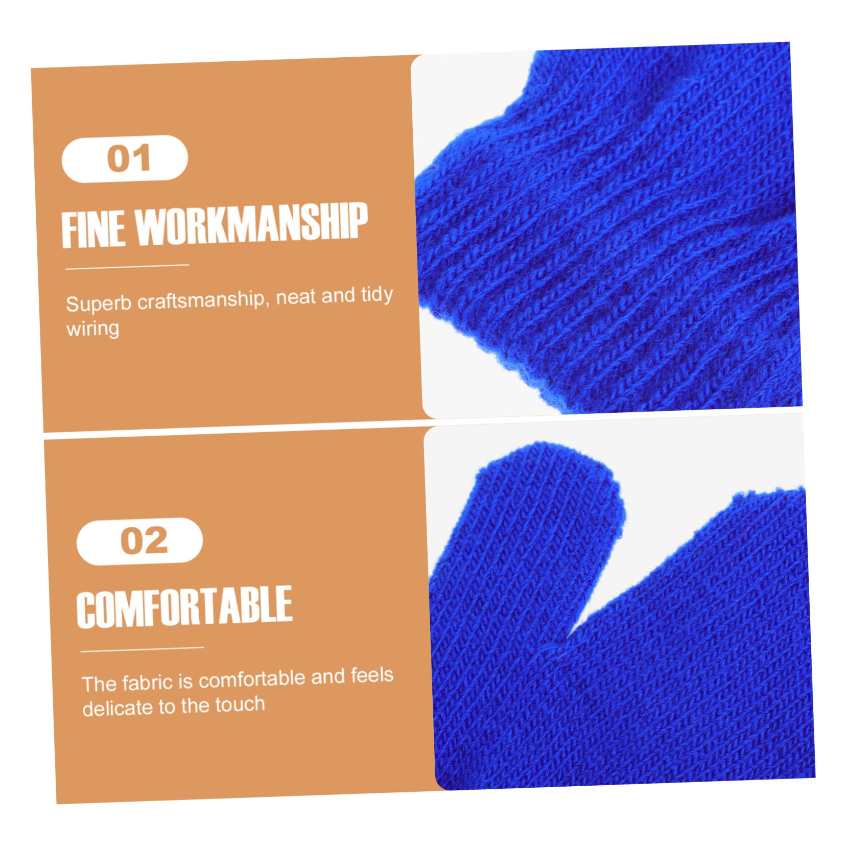 LIFKOME 48pares Guantes Para Niño Niña Mitones Cómodos y Cálidos Para Invierno Protección Completa Para Manos Disponibles