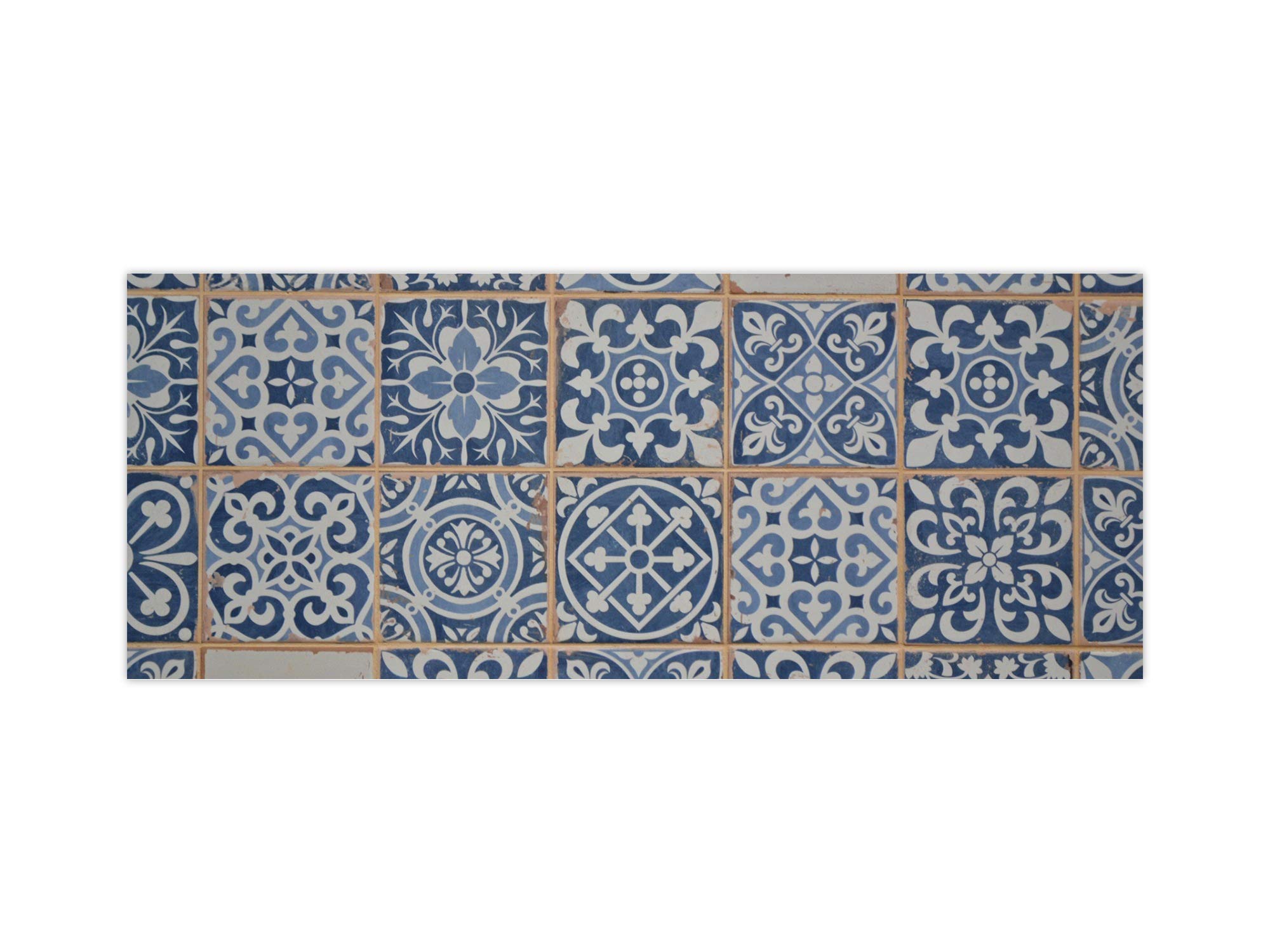 Pannello cucina moderno in vetro - Schienale per pareti di grande formato BBS09