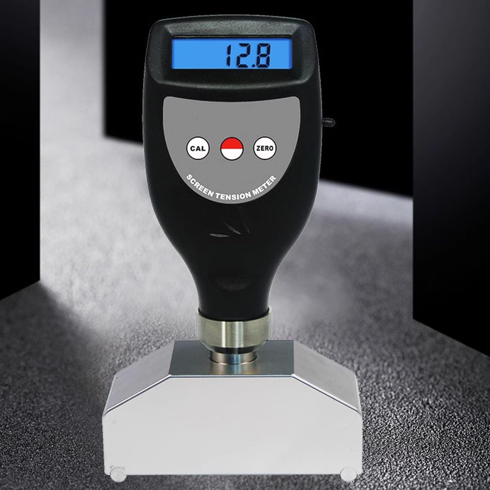 Spannungsmesser für Siebdruck, 0-45 N/cm Digitales Tensiometer mit LCD, 0,1 Auflösung für Schablonenspannungsprüfung