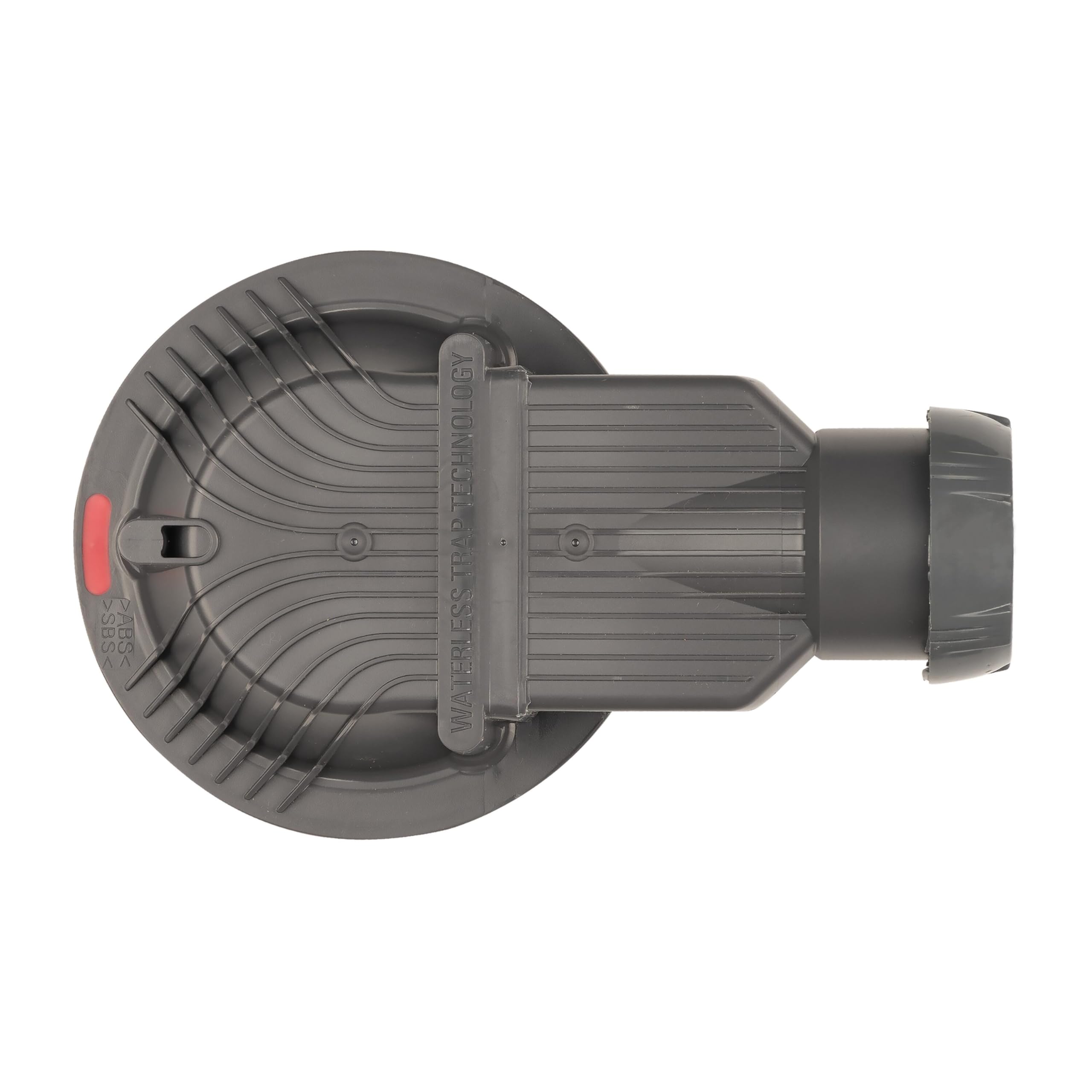 Wirquin Slim+ Duschablauf, extraflach, Ø 90 mm, SMART Membran, Gitter, flach, gebürsteter Edelstahl