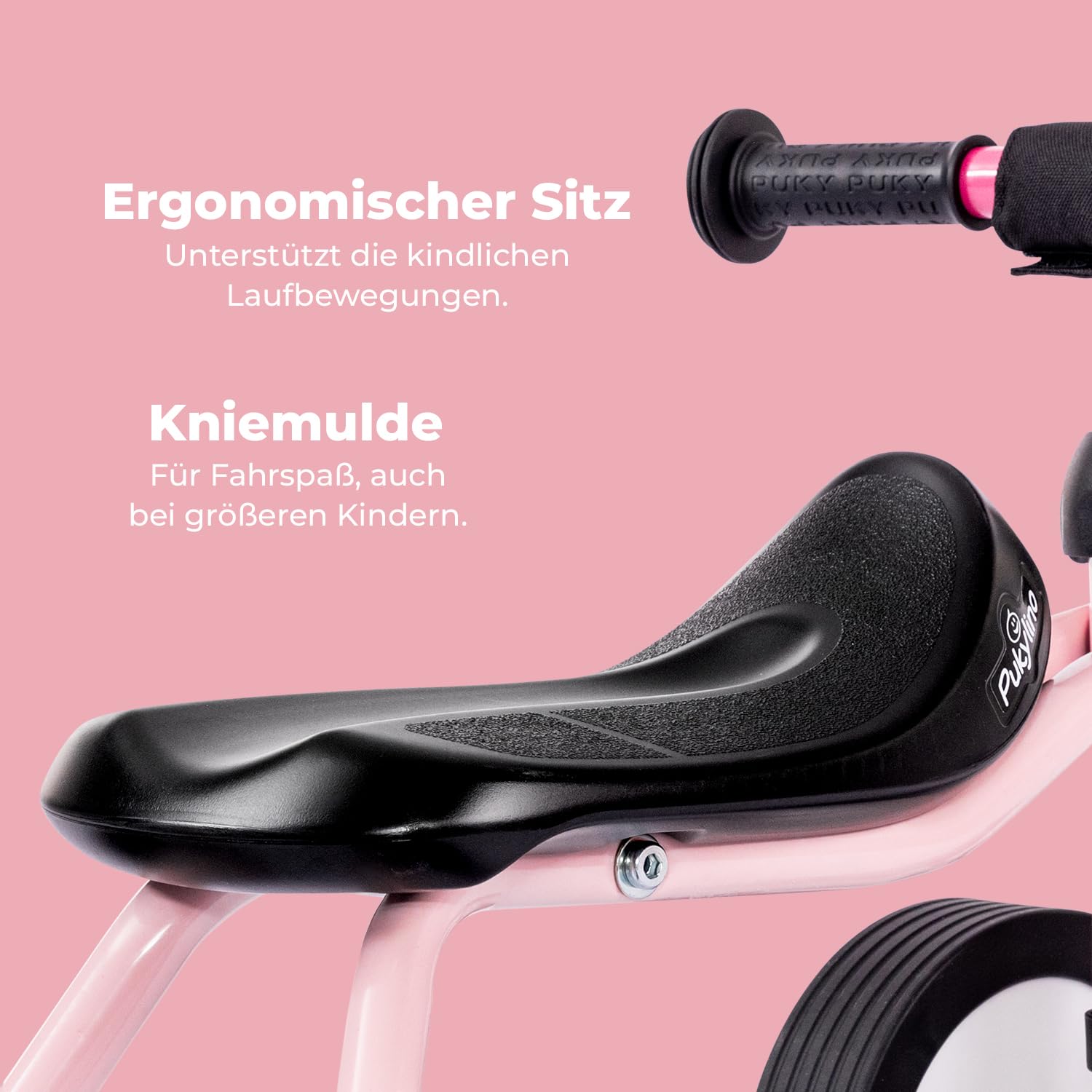PUKY PUKYLINO | Kinder Laufrad ab 1 Jahr | Optimale Mobilitätsentwicklung & Lauflernrad ab 1 Jahr | Hochwertiger Stahl mit stoßfester Pulverbeschichtung | Balance Bike & Float-Laufräder