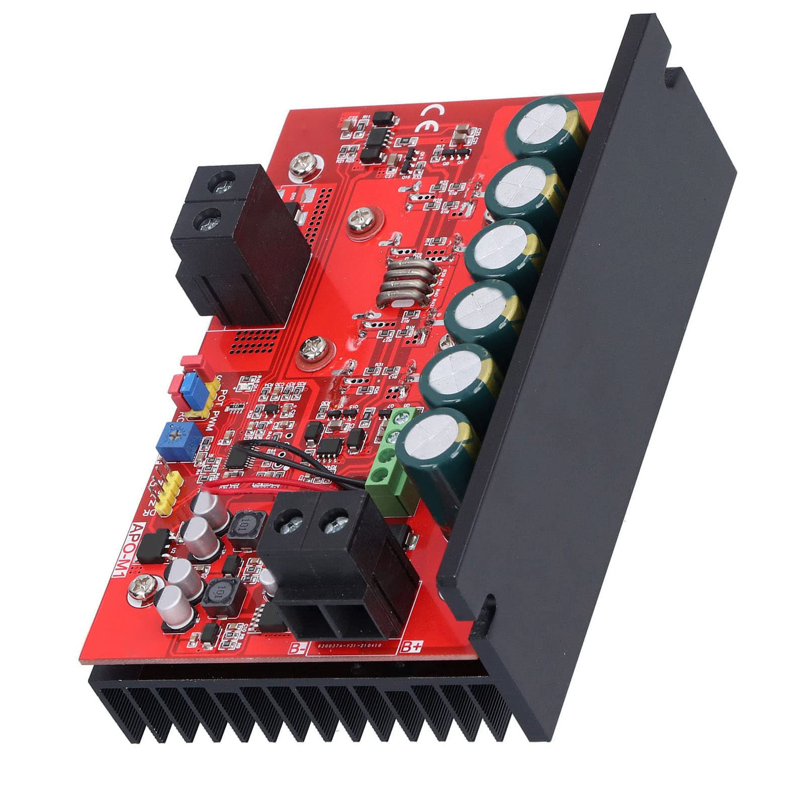 Sterownik PWM Silnika Szczotkowego Prądu Stałego z Regulowanym Ograniczeniem Prądu, Elektroniczny Regulator Prędkości do Robotyki i Projektów Typu „zrób to sam”, materiał PCB, 1 Jednostka
