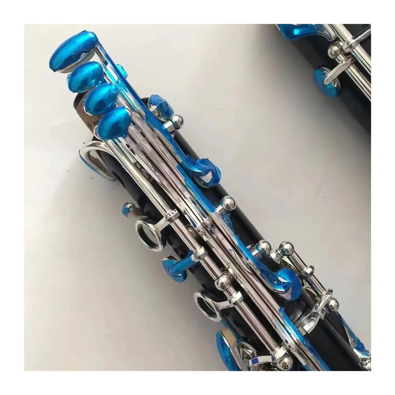 klarnet dla dorosłych Ebony Clarinet 17 klawiszy Miedziano-niklowany ton BB hebanowy klarnet Instrumenty klasy użytkowej