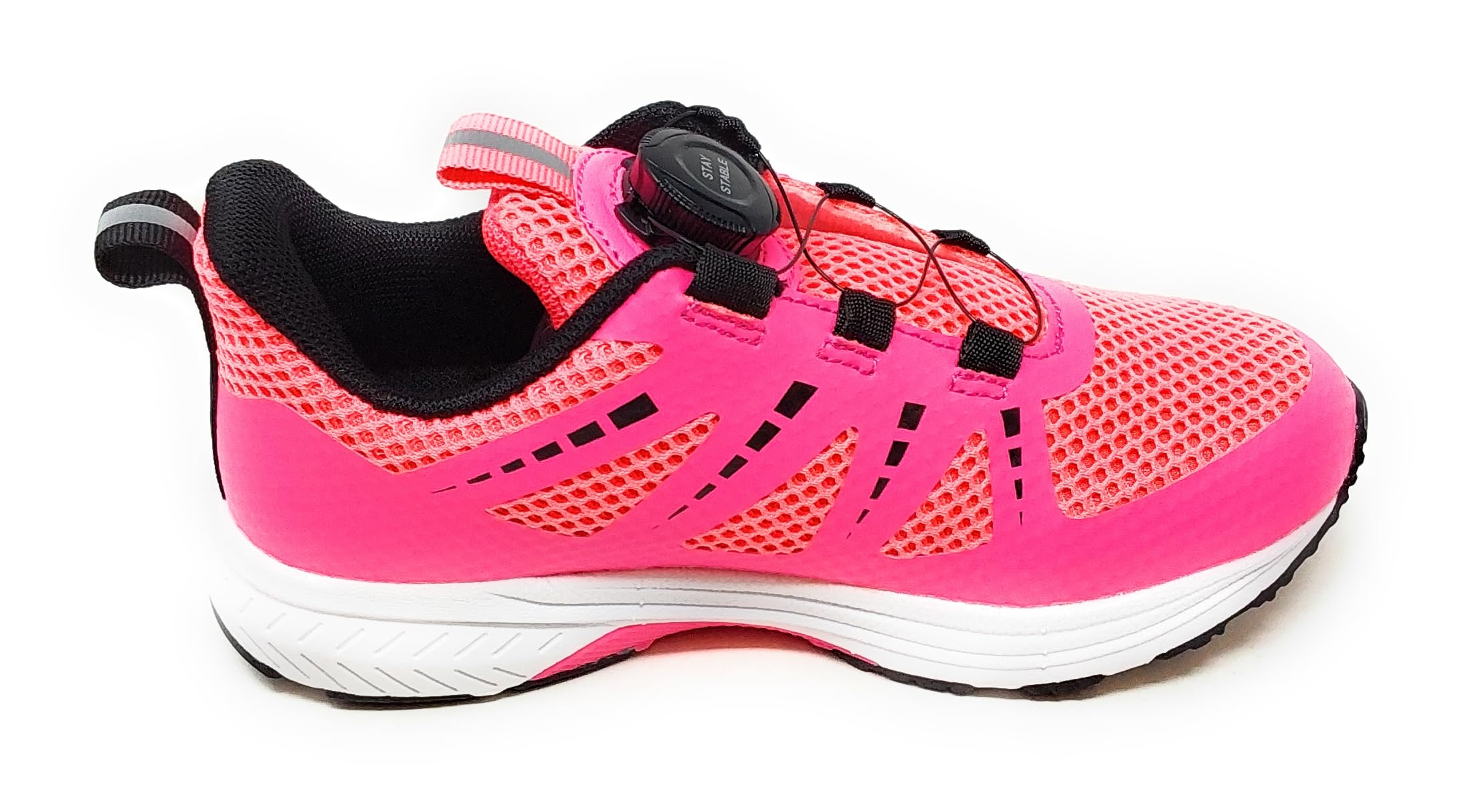 Scarpa Sportiva Modello IMAA3808 Fuxia Neon a Chiusura Rapida