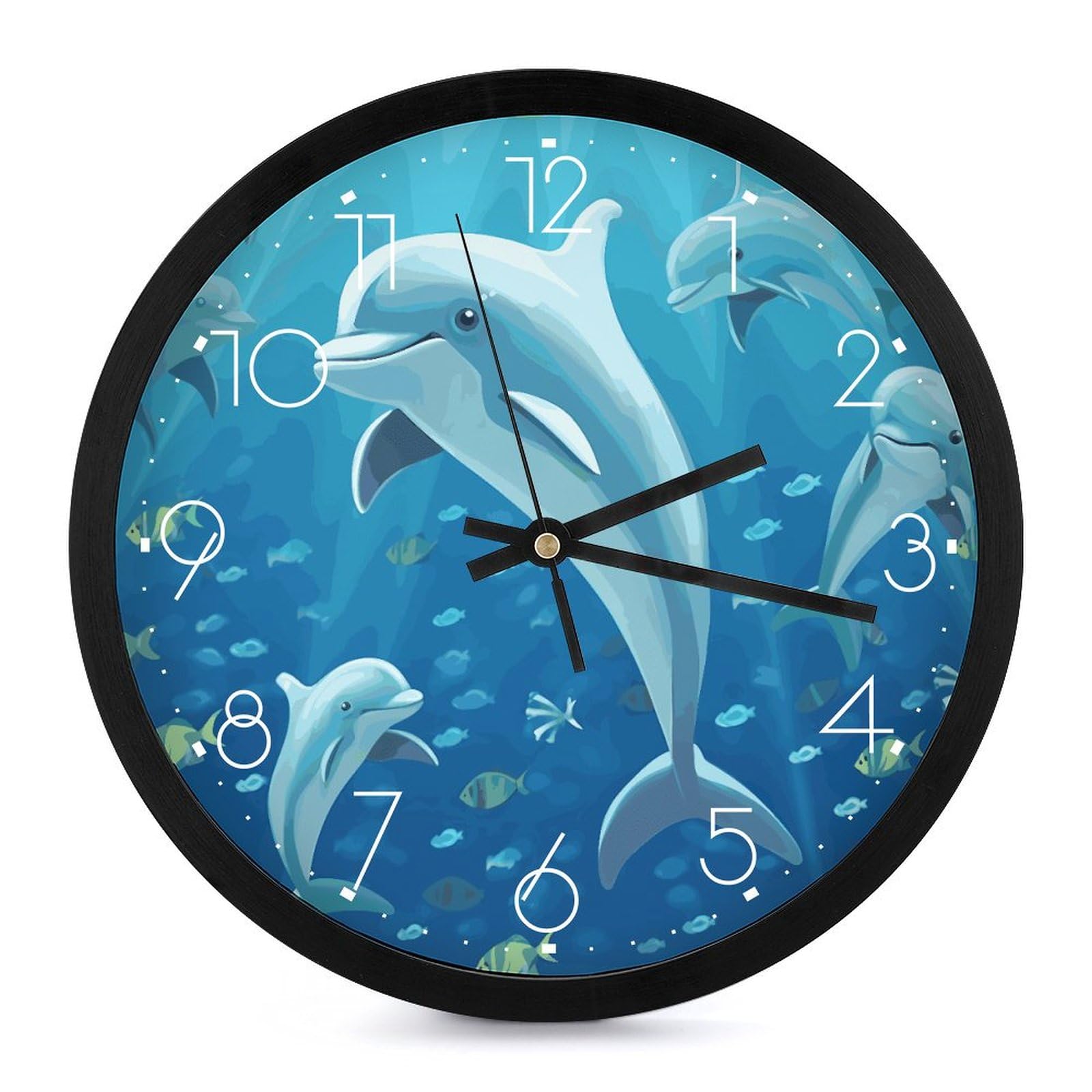 Horloge murale silencieuse sans tic-tac mécanisme quartz à piles bureau