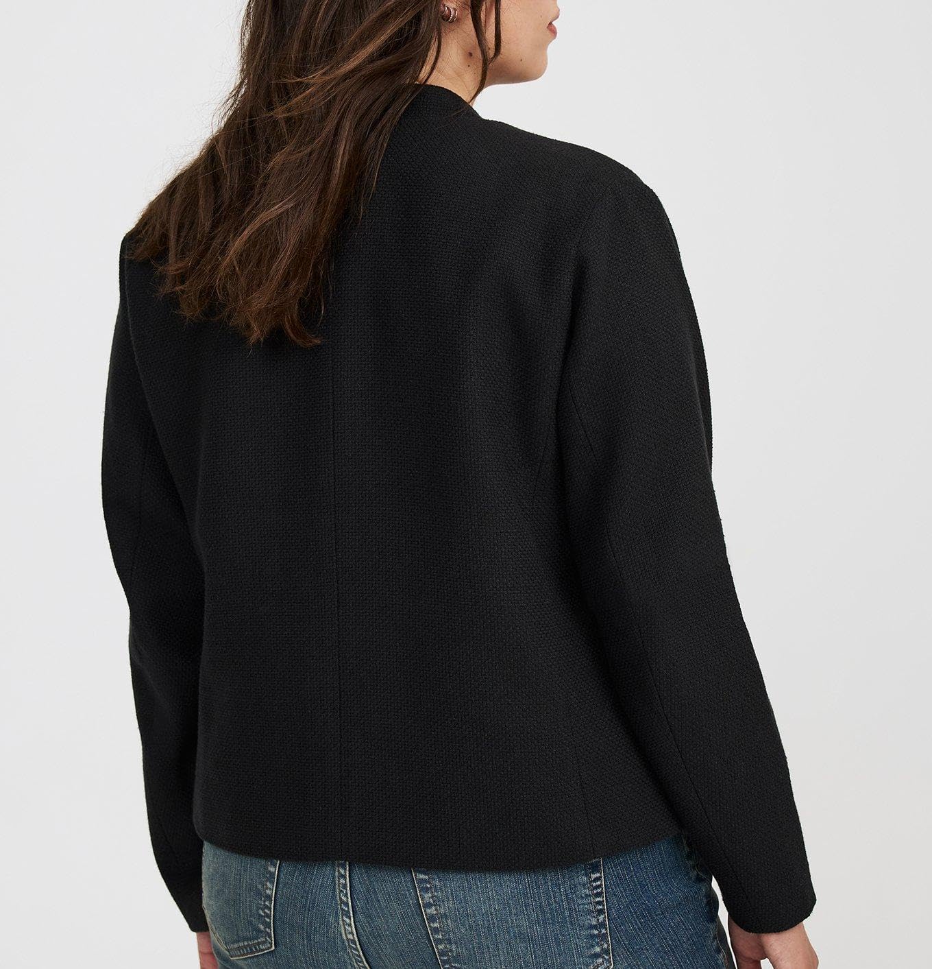 Torrid Women's Plus Size Tweed Pocket Jacket