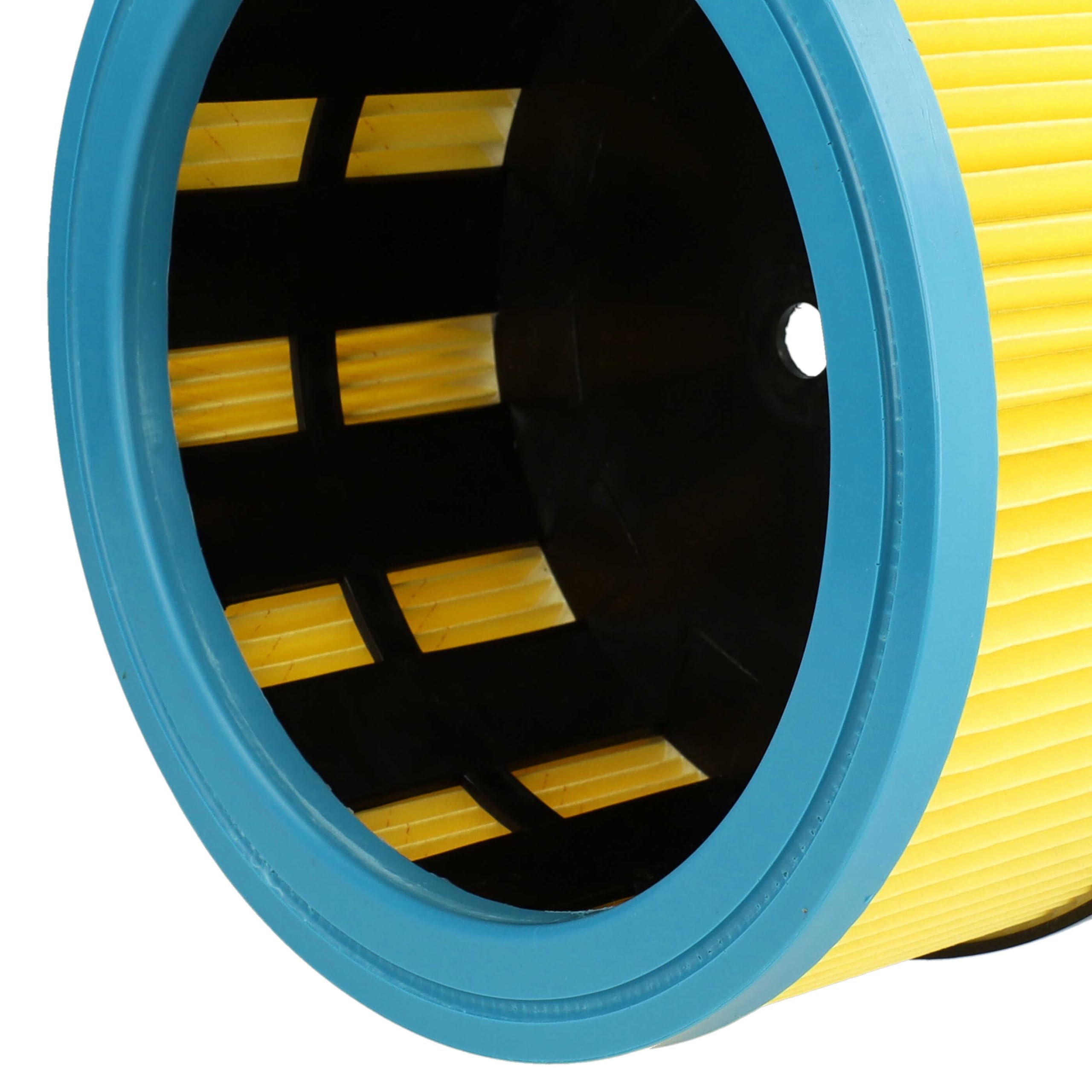 vhbw Zestaw filtrów 2 x filtr plisowany kompatybilny z Kress 1200 NTS 20EA, 1200 RS 32 EA, 1400 RS EA, 98039802 filtr do odkurzania na mokro i sucho - filtr, wkład