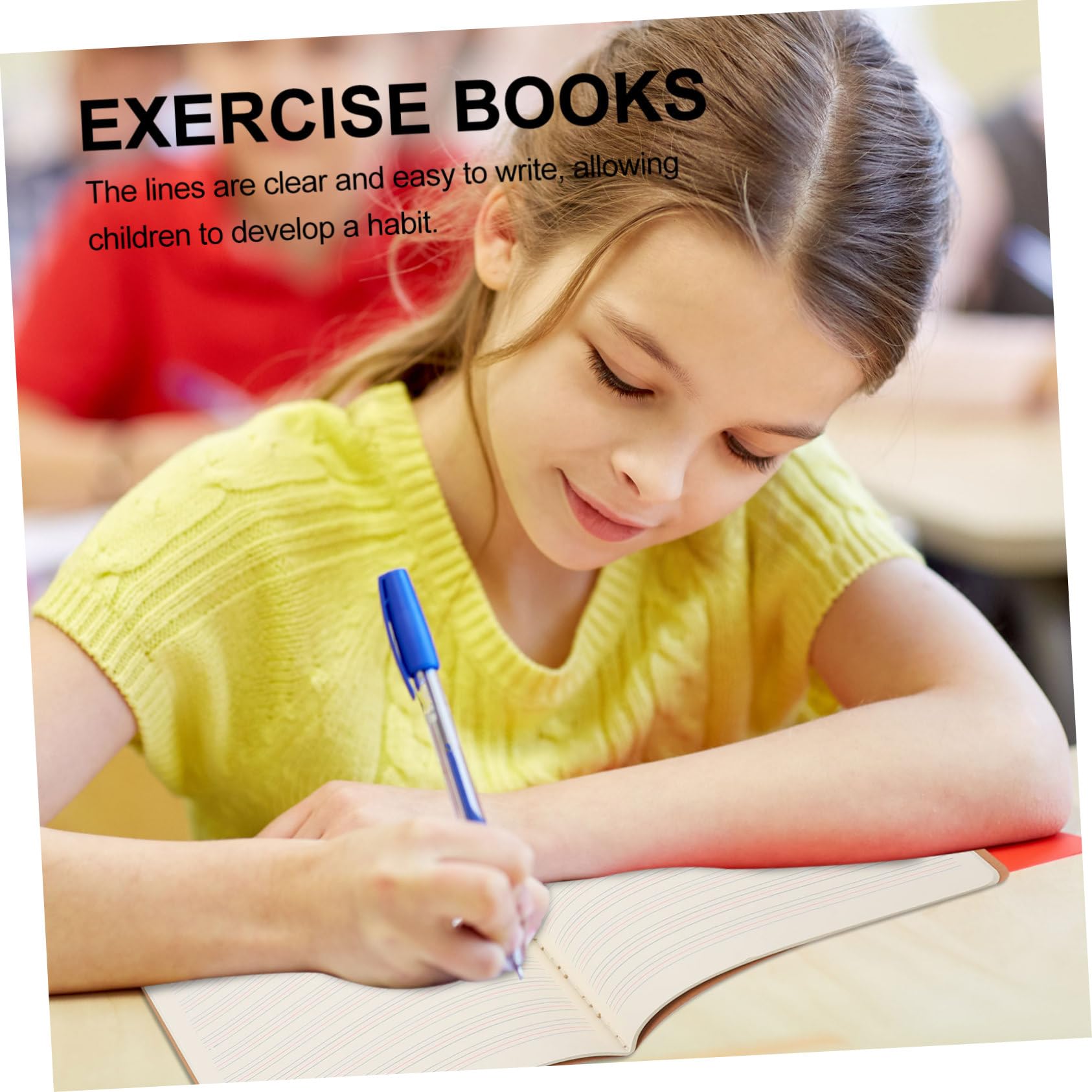 Gadpiparty Quaderno di Pratica Inglese 10 Pezzi in Carta per Studenti | Notes Taking Books, Handwriting Books, Decorazioni Scuola, Quaderni di Pratica di Inglese, Oggetti per Scuola