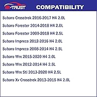Vista 2 de CF10930 - Filtro de aire de cabina, compatible con Subaru Crosstrek 2016-2017 H4 2.0L Forester 2009-2018 H4 2.5L Impreza 2012-2016 H4 2.0L