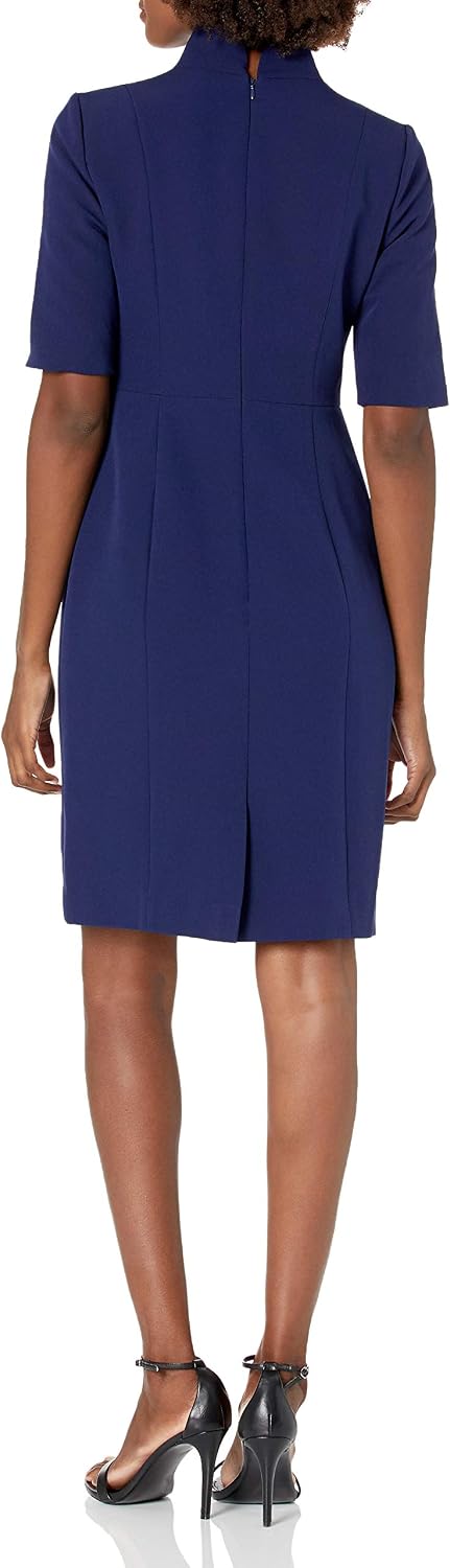 ANNE KLEIN Women's 3/4 Sleeve Zip Front 
